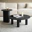 Table basse en bois de teck massif
