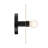 Hooke Steel Flush Mounted Sconce