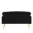 BLACK 2 SEATER SOFA