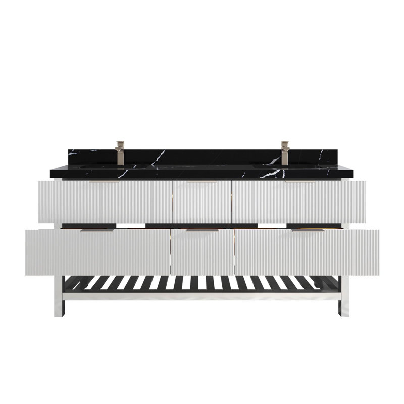 Ensemble de meuble-lavabo double 72 po Catalina