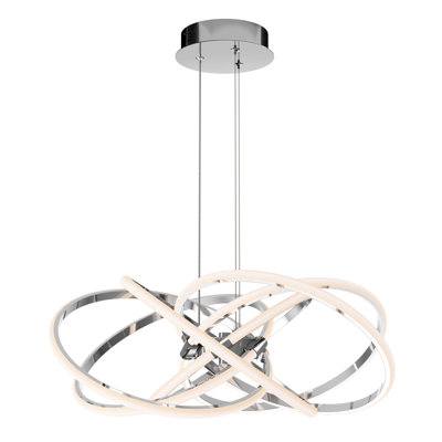 Luminaire suspendu géométrique à 1 lumière Nehawka