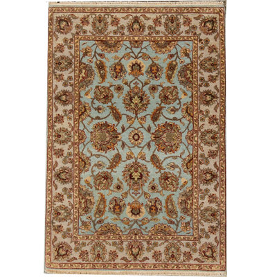 Wool Floral Indoor Rug