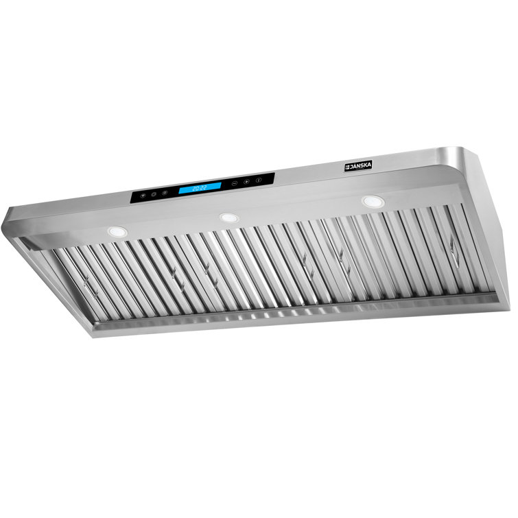 Faber Maestrale 1200 Cubic Feet Per Minute Convertible Under Cabinet Range  Hood with Baffle Filter and Light Included