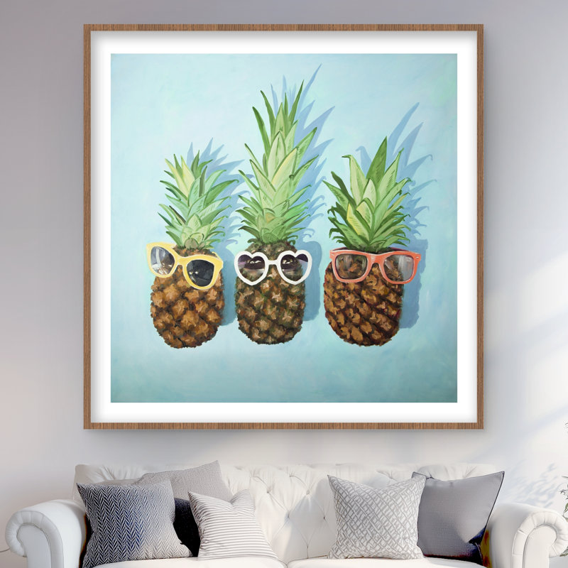 Summer Pineapples - Exotic Brown, Brun