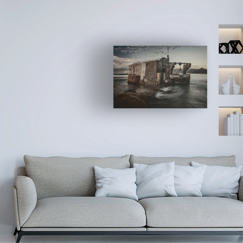 Pavol Stranak Fishermans Hut Canvas Art, 22" H x 32" W