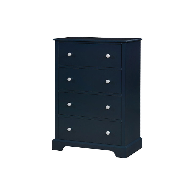 Commode 4 tiroirs Eiland, Bleu