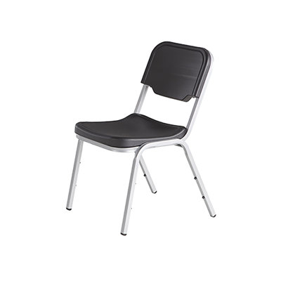 Stackable Plastic Seat Waiting Room Chair with Metal Frame