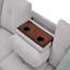 Canapé modulaire Basic, coussin décoratif - Canapé équipé-284569979