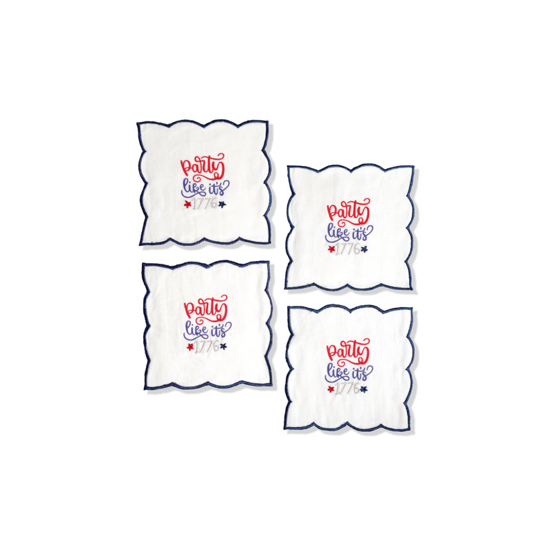 Ensemble de 4 serviettes de table The Heritage Party