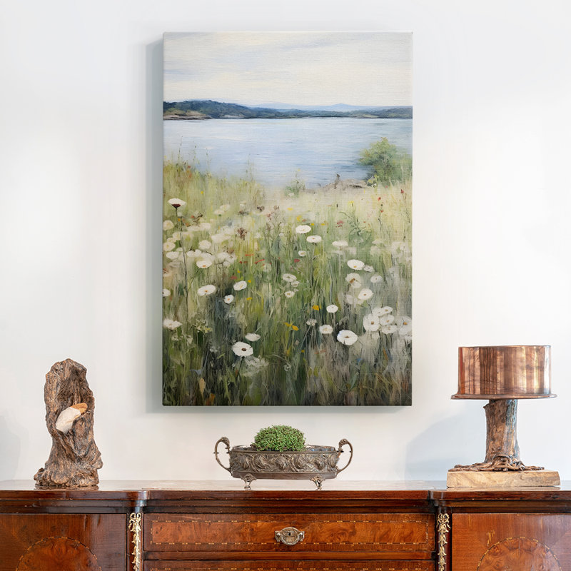 Framed On Canvas Print, 13" H x 9" W