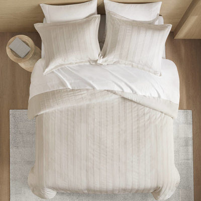 Housse de couette entièrement tissée avec revers en microfibre, résistante au boulochage, tailles pour dortoirs de style scandinave, attaches intérieures en forme de nuage brossée, de chambres simples à très grandes chambres transitionnelles