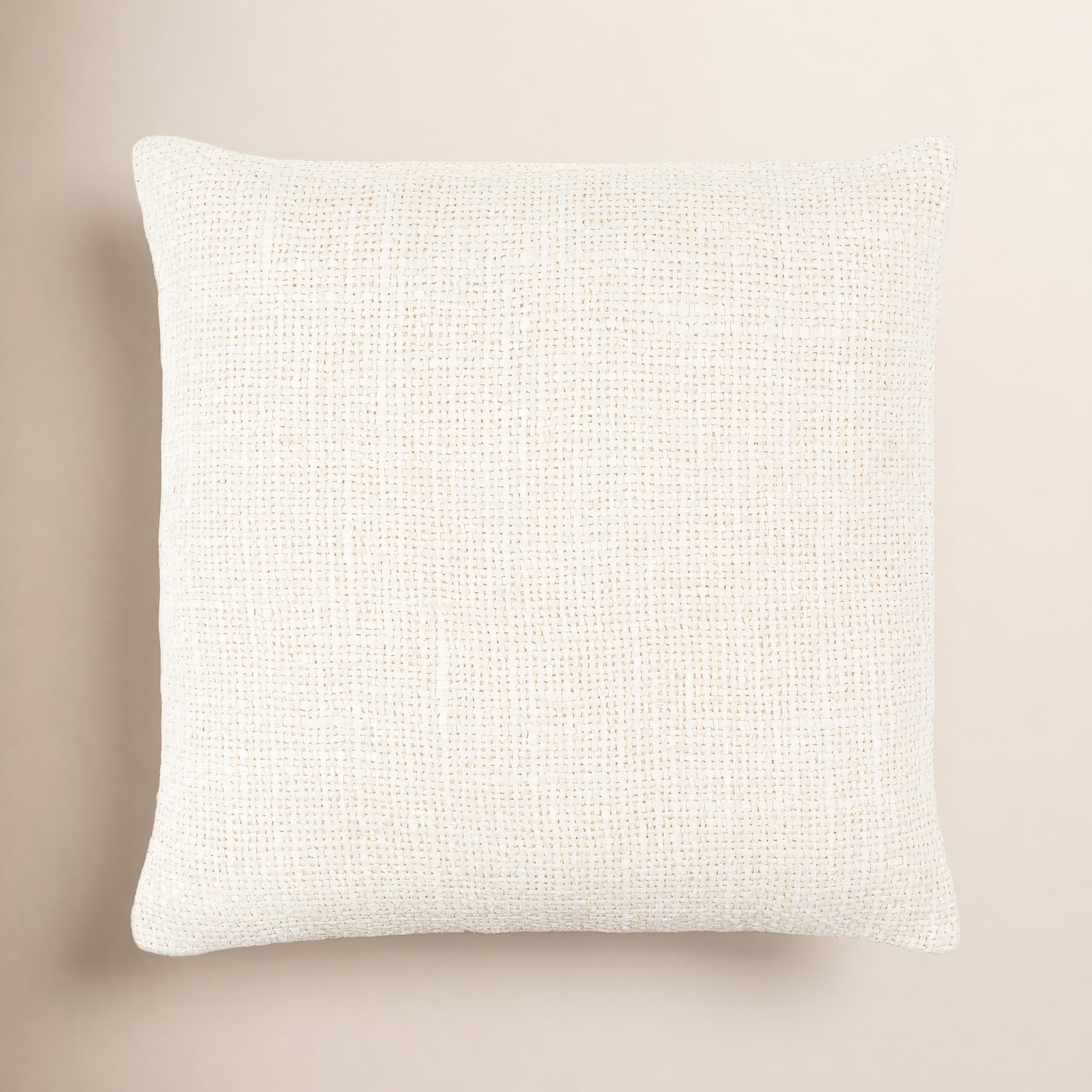 Mansi Ronnie Linen Blend Throw Square Pillow, Pillow Cover Only - No Insert, 18" x 18"