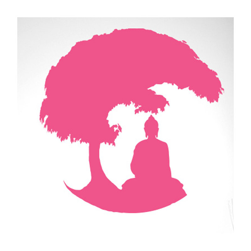Religious & Spiritual Wall Decal, Pink