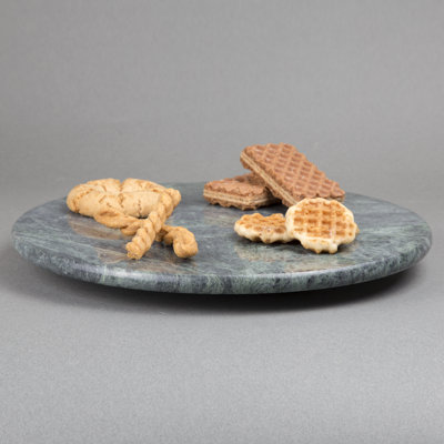 Red Barrel Studio Pearson Marble Lazy Susan