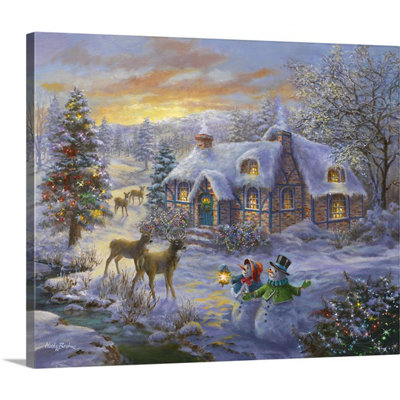'Christmas Art by Nicky Boehme Painting Print