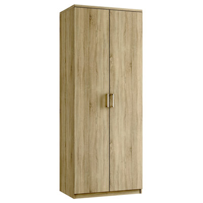2 Door Manufactured Wood Wardrobe