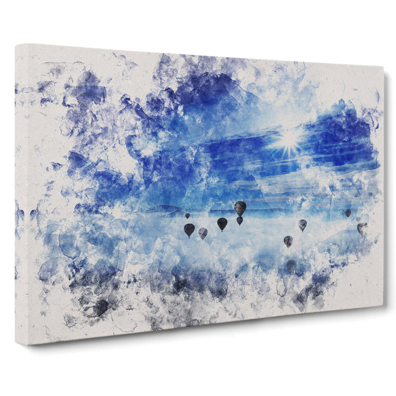 Hot Air Balloons Vol.1 - Wrapped Canvas, 35cm H x 50cm W x 3cm D