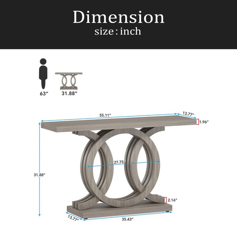 Decorative Hallway Sofa Table,Console Table,Versatile Accent Table
