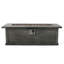 Foyer au propane gris en bois de 56 po, 50 000, béton - Up Your Outdoor Nights Pit