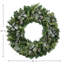 Couronne lumineuse en PVC 30 po