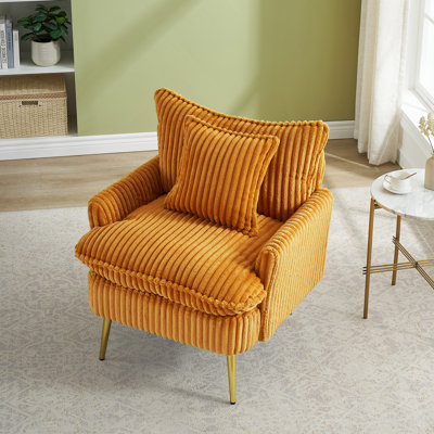 Canapé simple à la mode avec tissu en velours côtelé, doux et confortable, idéal pour un appartement, un bureau, un salon, une chambre à coucher et une salle de réunion