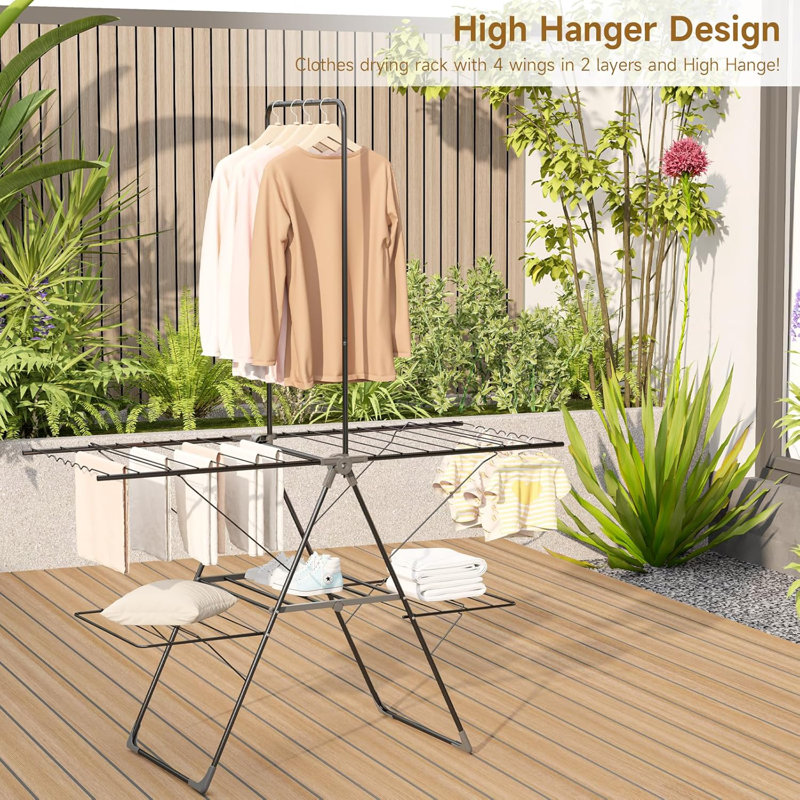 Metal X-Frame Drying Rack