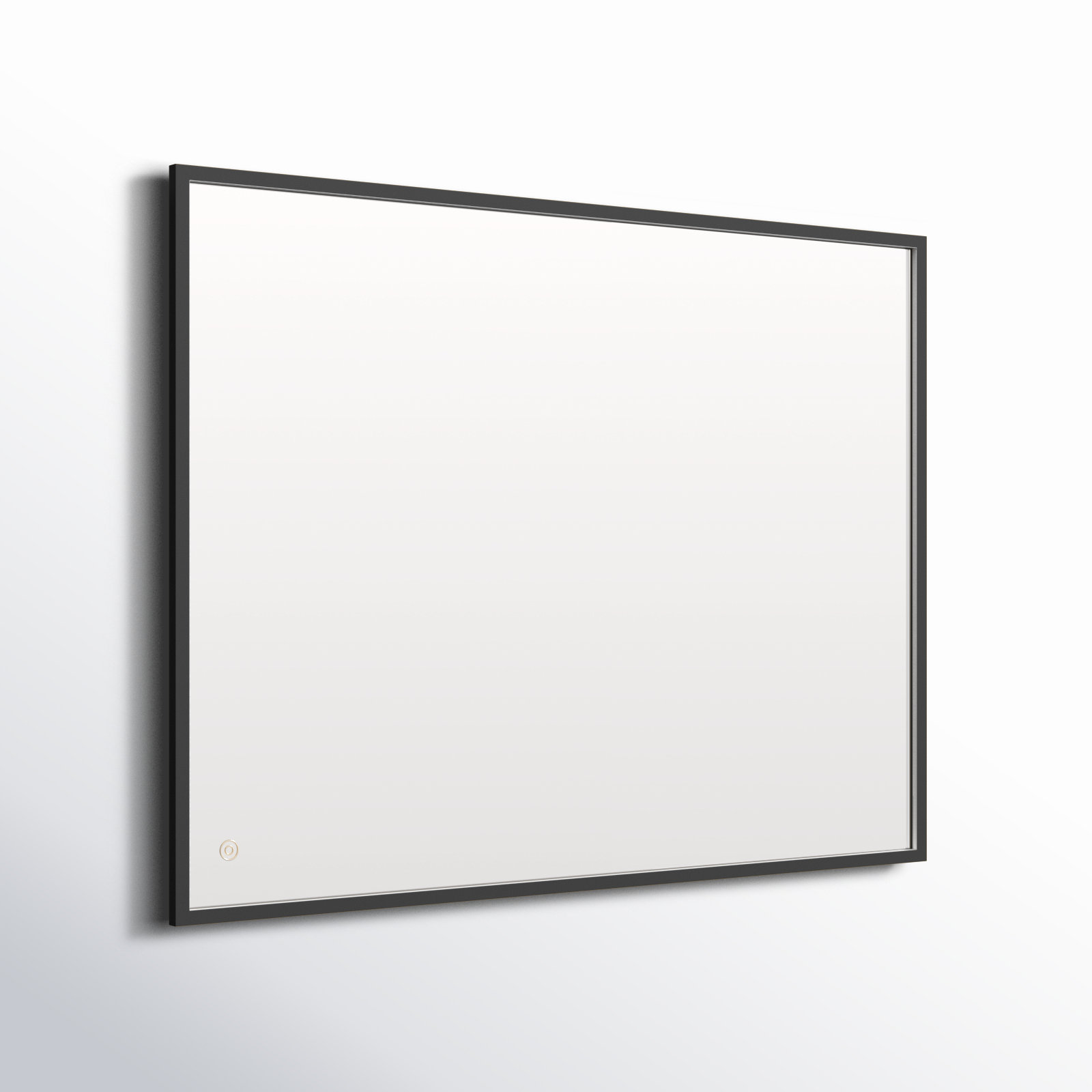 Piche Aluminum Mirror, Black, 36" x 48"