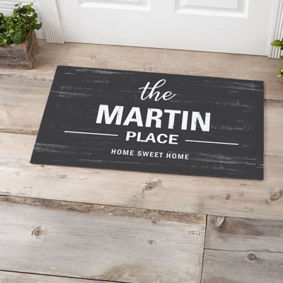 Tapis d'entrée antidérapant Family Family 35 po x 20 po