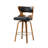 Storm Modern Swivel Counter Stool with Bent Wood Back-1387212152