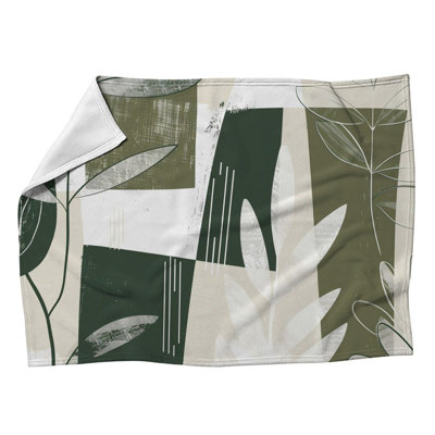 Couverture en molleton Botanical Cool