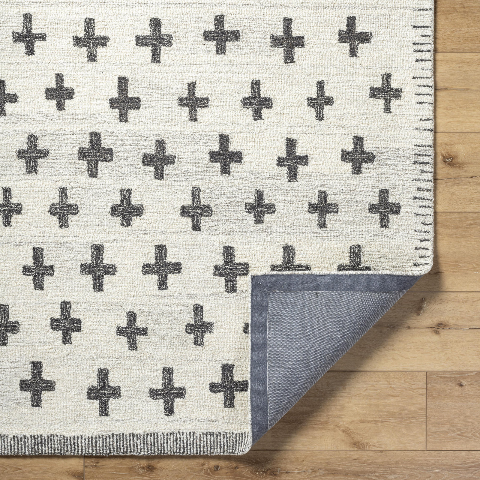 Khaylani Hand-Tufted Abstract Rug, Rectangle 8'10" x 12'