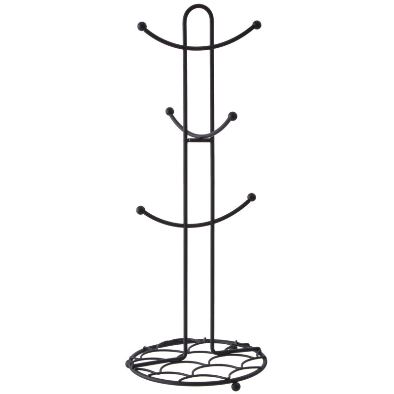 Debina Mug Tree, Black