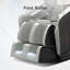 Fauteuil de massage chauffant en similicuir