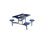 Mobile Stool Table - Rectangle - 4 Stools