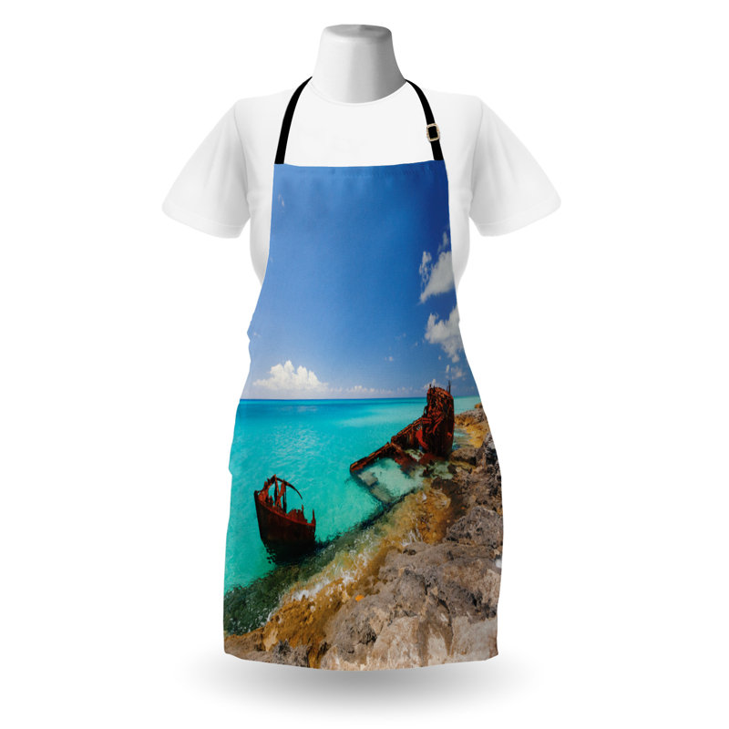 No Pattern Bib Apron