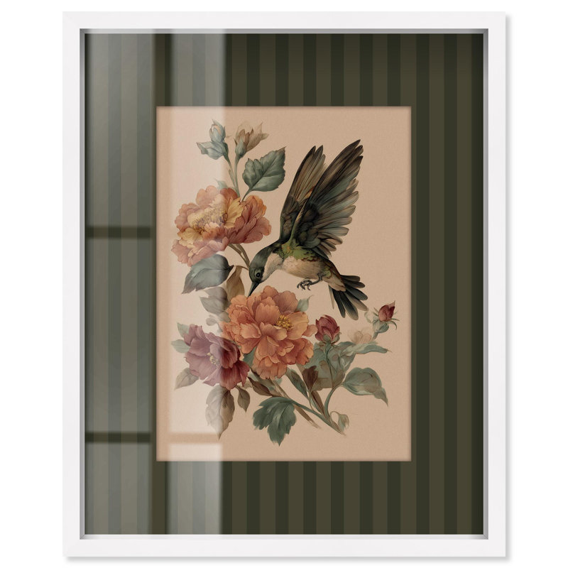 «Nectar Harvest Shadowbox Print» par Art Remedy, H 46 po x l 37 po, Blanc
