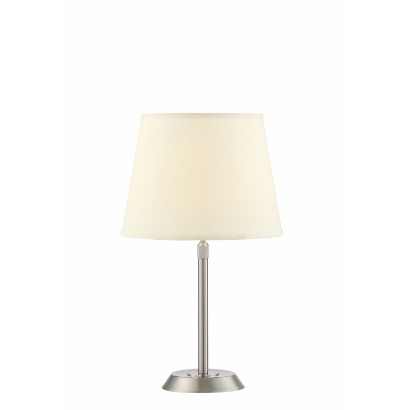 Spady Metal Table Lamp, Satin Nickel