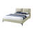 Upholstered Tan King Bed