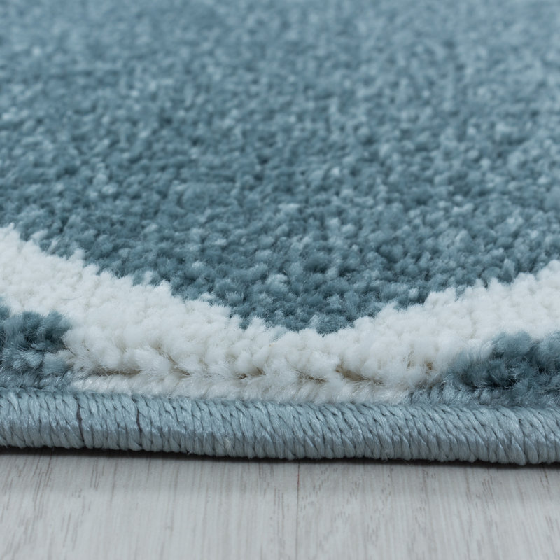 Eustache Solid Colour Flatweave Area Rug, Rectangle 200 x 290cm