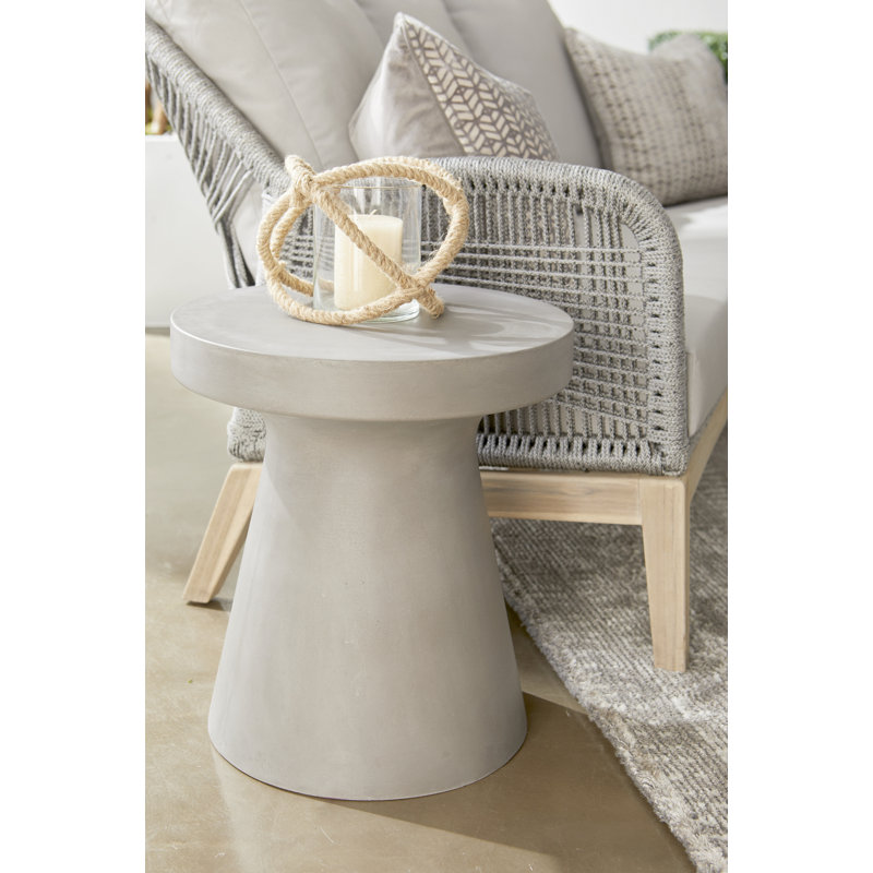 Table de bout Lindgren, Gris ardoise