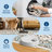Vintage Floral Area Rug Washable Rugs Stain Resistant Easy Cleaning Indoor Carpet With Non-Slip Backing Low Pile Floor Cover Non Shedding Folding Throw Carpet For Home Decor-1469177853