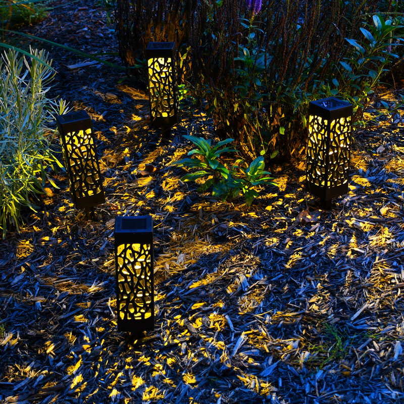 Solar Powered Garden and Tabletop Lights - 4 Count