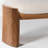 Modern Style Wood Upholstered Bedroom and Entryway Fabric Long Bench-111875131