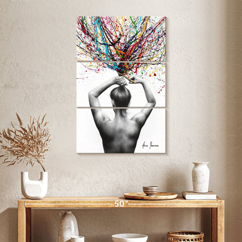 Leisha pour la liberté, H 45 po x l 28 po