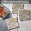 Ensemble de 4 sous-verres Agate Allure II