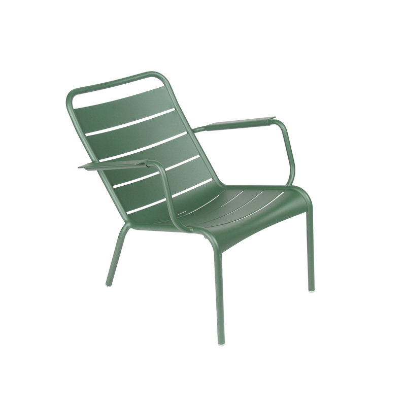 Chaise basse luxueuse Luxembourg, Vert cèdre