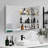 Danari 30.05'' W 26.05'' H Medicine Cabinet Mirror