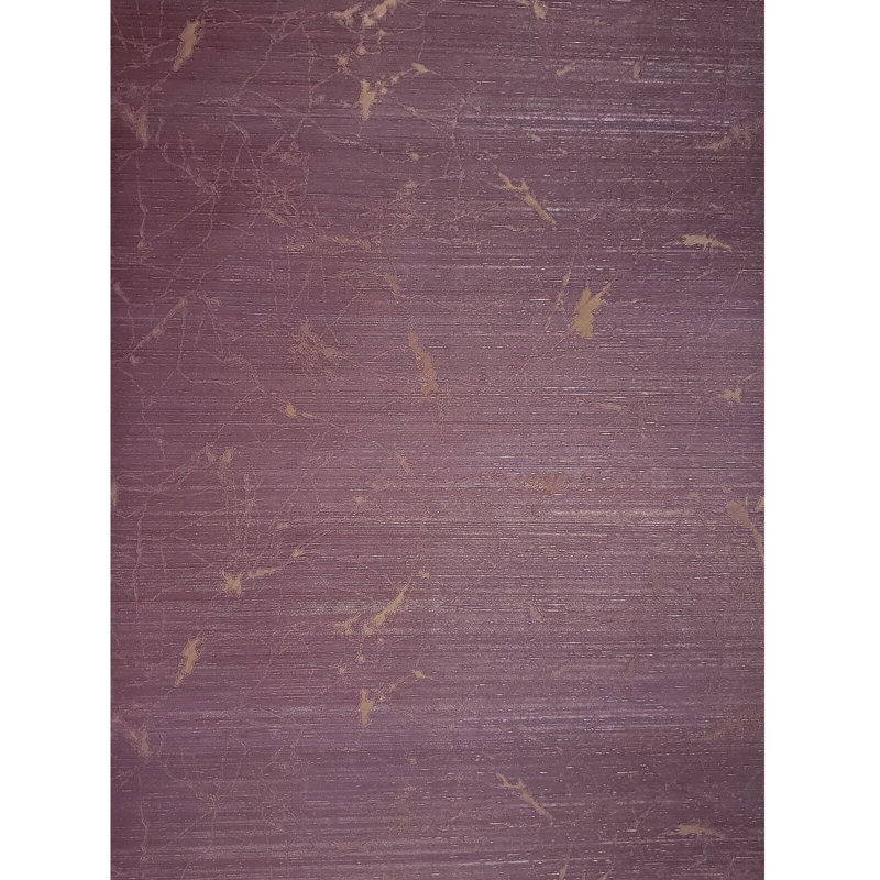 Barteldina papier peint bourgogne or rouille métallique texturé