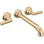 Beauclere™ Two Handle Wall Mount Tub Filler-1120627708-1120627711