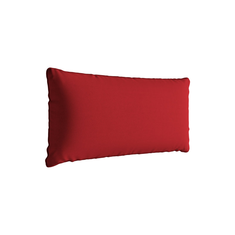 Indoor / Outdoor Rectangular Cushion, Red